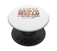 Happy 36th Bday Making The World A Better Place Since 1989 PopSockets Adhesive PopGrip
