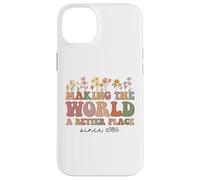 Happy 39th Bday Making The World A Better Place Since 1986 Case for iPhone 14 Plus