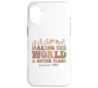 Happy 39th Bday Making The World A Better Place Since 1986 Case for iPhone 16 Plus