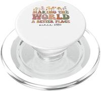 Happy 39th Bday Making The World A Better Place Since 1986 PopSockets PopGrip for MagSafe
