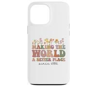 Happy 43rd Bday Making The World A Better Place Since 1982 Case for iPhone 13 Pro Max