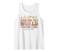 Happy 44th Bday Making The World A Better Place Since 1981 Tank Top