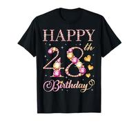 Happy 48th Birthday 48 Years Old Men Women Birthday Party T-Shirt