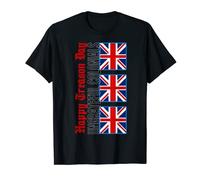 Happy 4th July Independence Day British Flag 1776 Britain T-Shirt