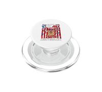 Happy 4th Of July 250th Anniversary Golden Retriever PopSockets PopGrip for MagSafe