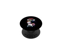 Happy 4th Of July Unicorn Patriotic USA PopSockets Adhesive PopGrip