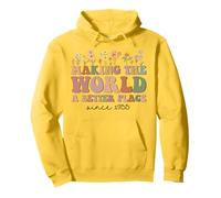 Happy 70th Bday Making The World A Better Place Since 1955 Pullover Hoodie