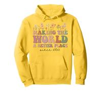 Happy 75th Bday Making The World A Better Place Since 1950 Pullover Hoodie