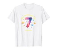 Happy 7th Trip Around The Sun Birthday Gift T-Shirt, Men, White, S