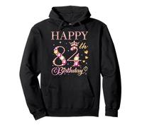 Happy 84th Birthday 84 Years Old Men Women Birthday Party Pullover Hoodie