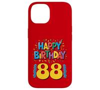 Happy 88th Birthday Apparel Fun Celebration Case for iPhone 14