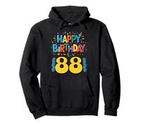 Happy 88th Birthday Apparel Fun Celebration Pullover Hoodie