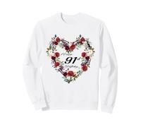 Happy 91st Birthday Gifts for Women - Birthday Gift ideas Sweatshirt
