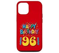 Happy 96th Birthday Apparel Bright and Fun Case for iPhone 12/12 Pro