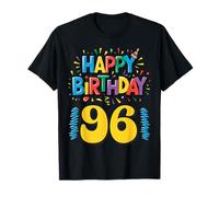 Happy 96th Birthday Apparel Bright and Fun T-Shirt
