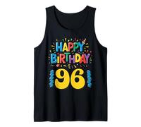 Happy 96th Birthday Apparel Bright and Fun Tank Top