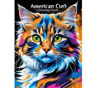 Happy American Curl Cats: Playful Paws for Creative Coloring Fun! (CAT BREEDS)