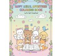 Happy Animal Adventure Coloring Book