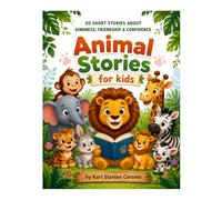 Happy Animal Stories for Kids: 20 Short Stories About Kindness, Friendship & Confidence