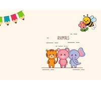 Happy Animals Coloring Book