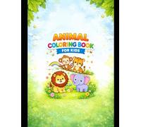 Happy Animals Coloring Book for Kids