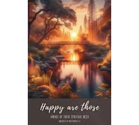Happy Are Those Aware Of Their Spiritual Need: JW Notebook Inspired by Jehovah’s Witnesses Year Text 2026 for Conventions Assemblies and Meetings | 6x9 Pioneer Gift Idea Journal