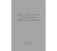 Happy Are Those Aware Of Their Spiritual Need: JW Notebook Inspired by Jehovah’s Witnesses Year Text 2026 for Meetings, Conventions and Assemblies | Pioneer Gift Idea Journal 6x9