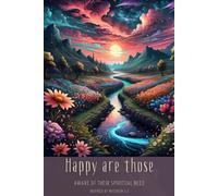 Happy Are Those Aware Of Their Spiritual Need: JW Notebook Inspired by Jehovah’s Witnesses Year Text 2026 for Conventions Assemblies and Meetings | Pioneer Gift Idea Journal 6x9 in