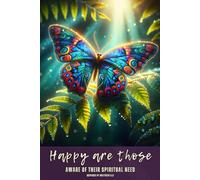 Happy Are Those Aware Of Their Spiritual Need: JW Notebook Inspired by Jehovah’s Witnesses Year Text 2026 for Conventions Assemblies and Meetings | Pioneer Gift Idea Journal 6x9