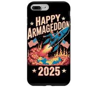 Happy Armageddon 2025 July 4th USA Anti-War Trump Awareness Case for iPhone 7 Plus/8 Plus