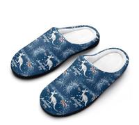Happy Australian Day House Slippers Ladies Cotton Sandals