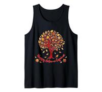 Happy Autumn Equinox Pagan Autumnal Equinox Mabon Tank Top