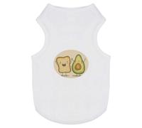 'Happy Avocado and Toast' Pet Dog/Cat T-Shirt (PT00147464)