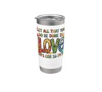 Happy Back to School First Day Celebration Ready for Study Stainless Steel Insulated Tumbler