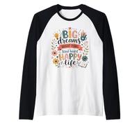 Happy Back to School Welcome First Day Class Teacher Student Raglan Baseball Tee