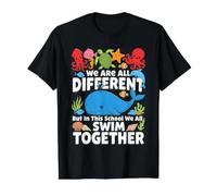 Happy Back to School Welcome First Day Class Teacher Student Value Graphic T-Shirt, Men, Black, L