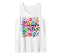 Happy Back to School Welcome Kindergarten Ready to Learn Tank Top