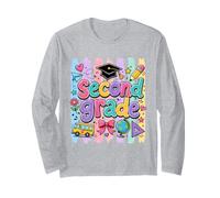 Happy Back to School Welcome Second Grade Ready to Learn Long Sleeve T-Shirt