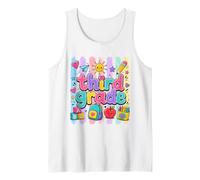 Happy Back to School Welcome Third Grade Ready to Learn Tank Top