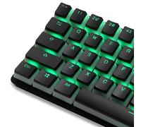 PBT Keycaps Backlit Pudding Keycap Set OEM Profile with Keycaps Holder and Puller for 60%/87 TKL/104/108 MX Switches Mechanical Keyboard Keycaps(Black Pudding)