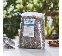 Happy Beaks Premium Goldfinch Mix Seeds (25.5kg) - Ideal Feed for Gold Finch, 100% Naural & All Year Bird Food Includes Nyger seed, Safflower & Canary Seed, Nutritious | Wild Bird Garden Mixed Seed
