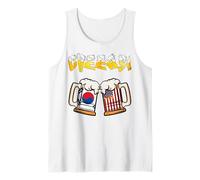 Happy Beer Lovers Day Cool Oktoberfest Papa Mom Needs A Beer Tank Top