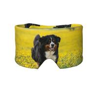 Happy Bernese Mountain Dog, Full Eye Covers Light Blocking Eye Mask Sleep Eye and Ear Muffs