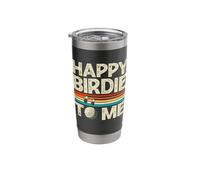 Happy Birdie to Me Stainless Steel Insulated Tumbler