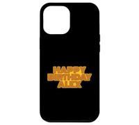 Happy Birthday Alex Personalized Name Retro Typography Case for iPhone 12 Pro Max