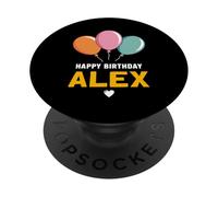 Happy Birthday Alex PopSockets Adhesive PopGrip