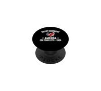 Happy Birthday America 250 Years 1776 2026 USA PopSockets Adhesive PopGrip
