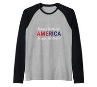 Happy Birthday America Celebration July 4th Patriots Raglan Baseball Tee