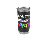 Happy Birthday Andrew Stainless Steel Insulated Tumbler