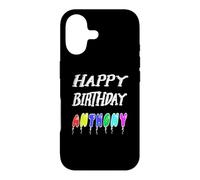 Happy Birthday Anthony Case for iPhone 17